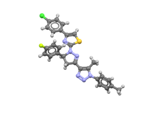 CSD structure VEFFAP - found to be a conglomerate crystal structure which has spontaneously enriched chirality on crystallization, making it useful to medicinal chemists as a starting material for chiral drugs.