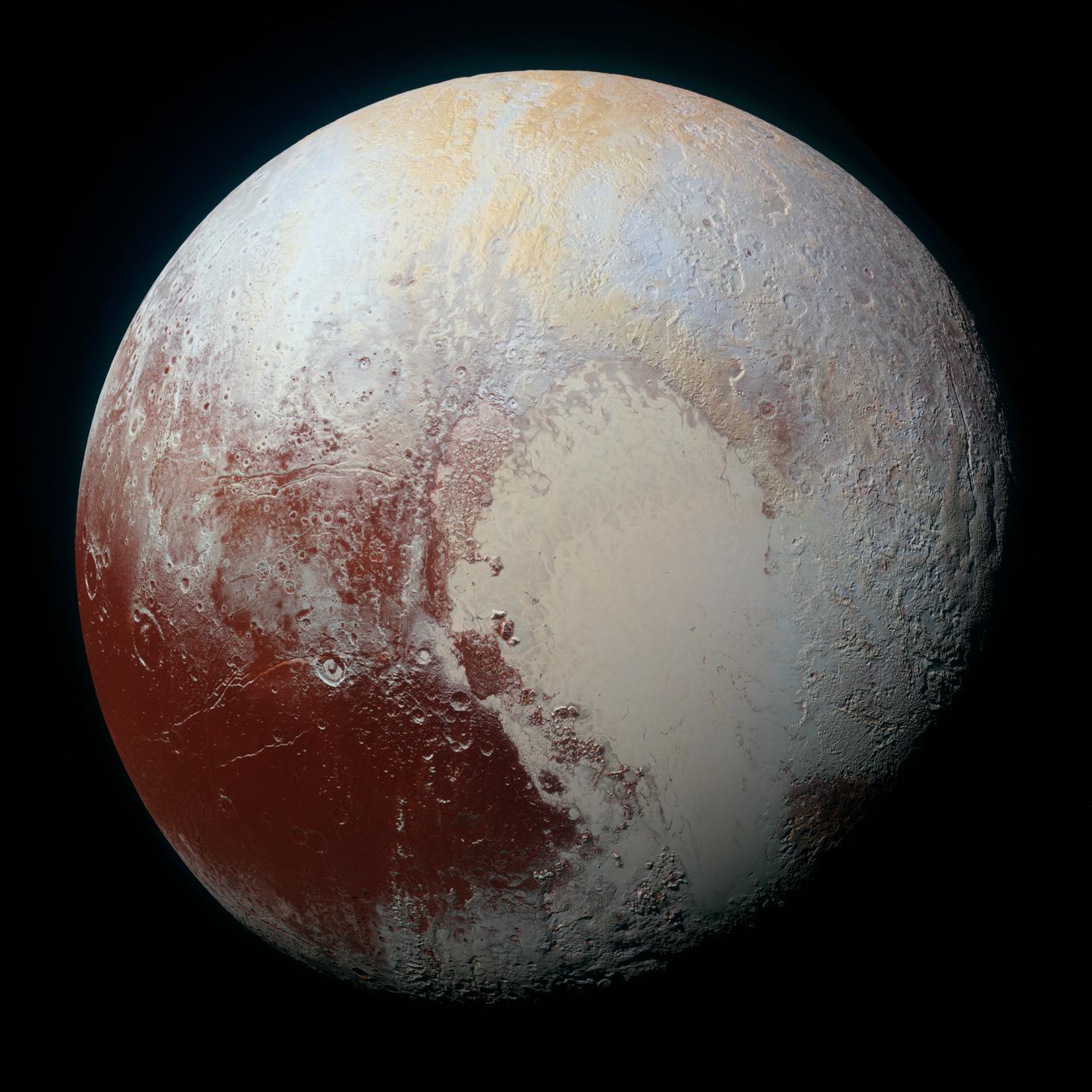 Pluto Color Image