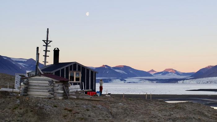 Cabin on Svalbard