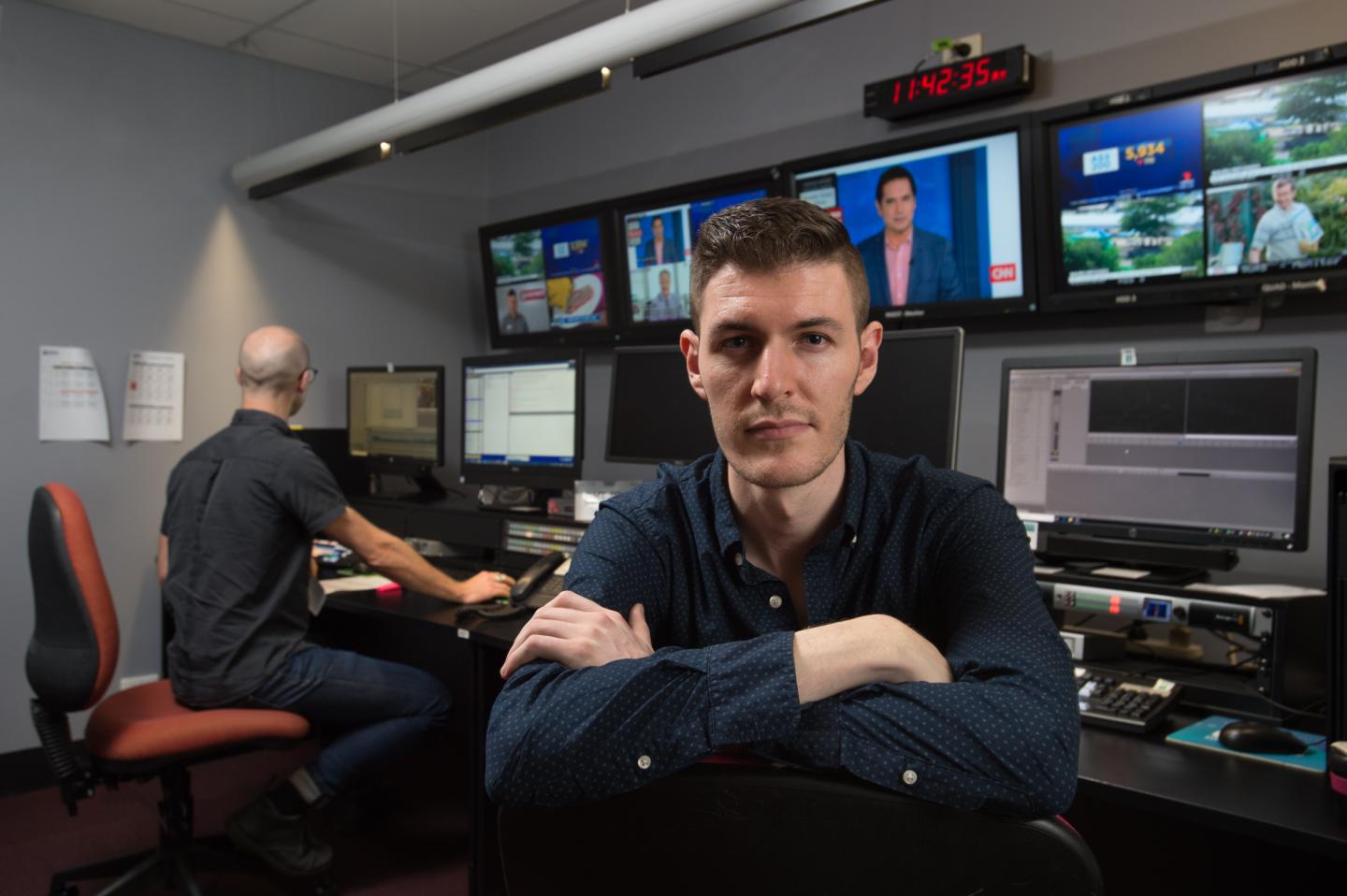 QUT Journalism Researcher TJ Thomson (2 of 2)