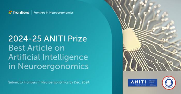 Frontiers launches ANITI prize for the best article on AI for Neuroscience