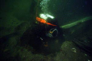 Excavation of the Skaftö wreck