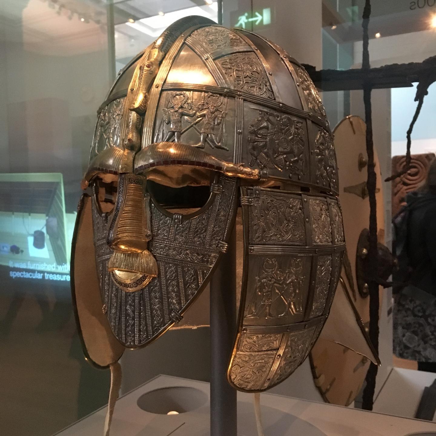 Ango-Saxon Object Sutton Hoo Helmet