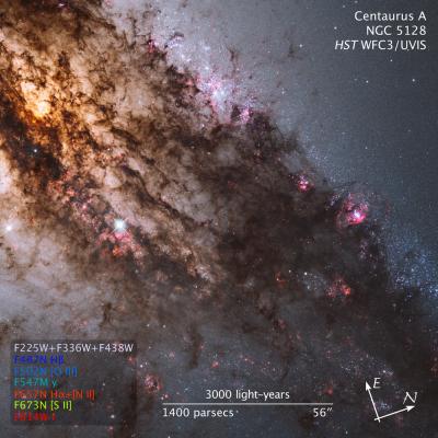Giant Elliptical Galaxy Centaurus A