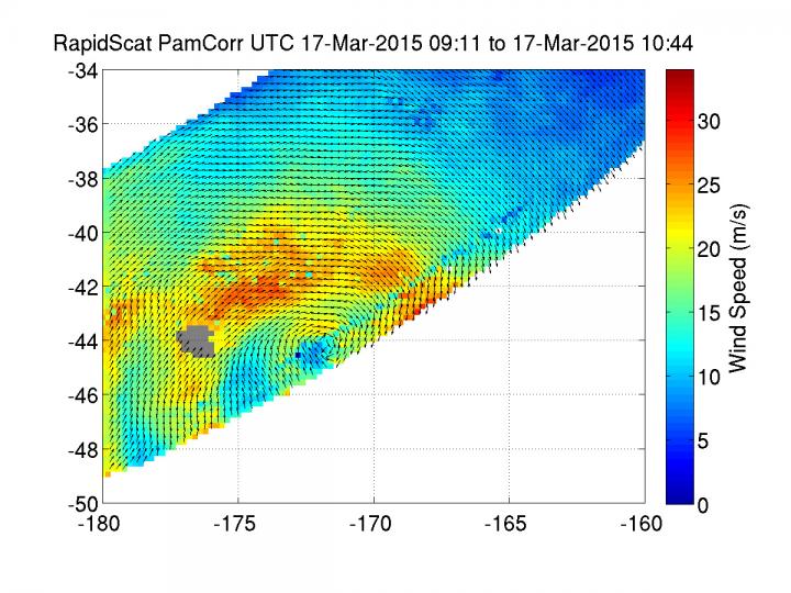 RapidScat Image of Pam