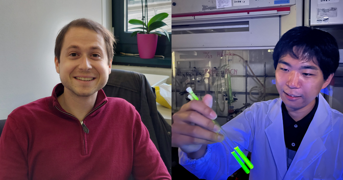 First authors Lukas Pfeifer and Ryojun Toyoda