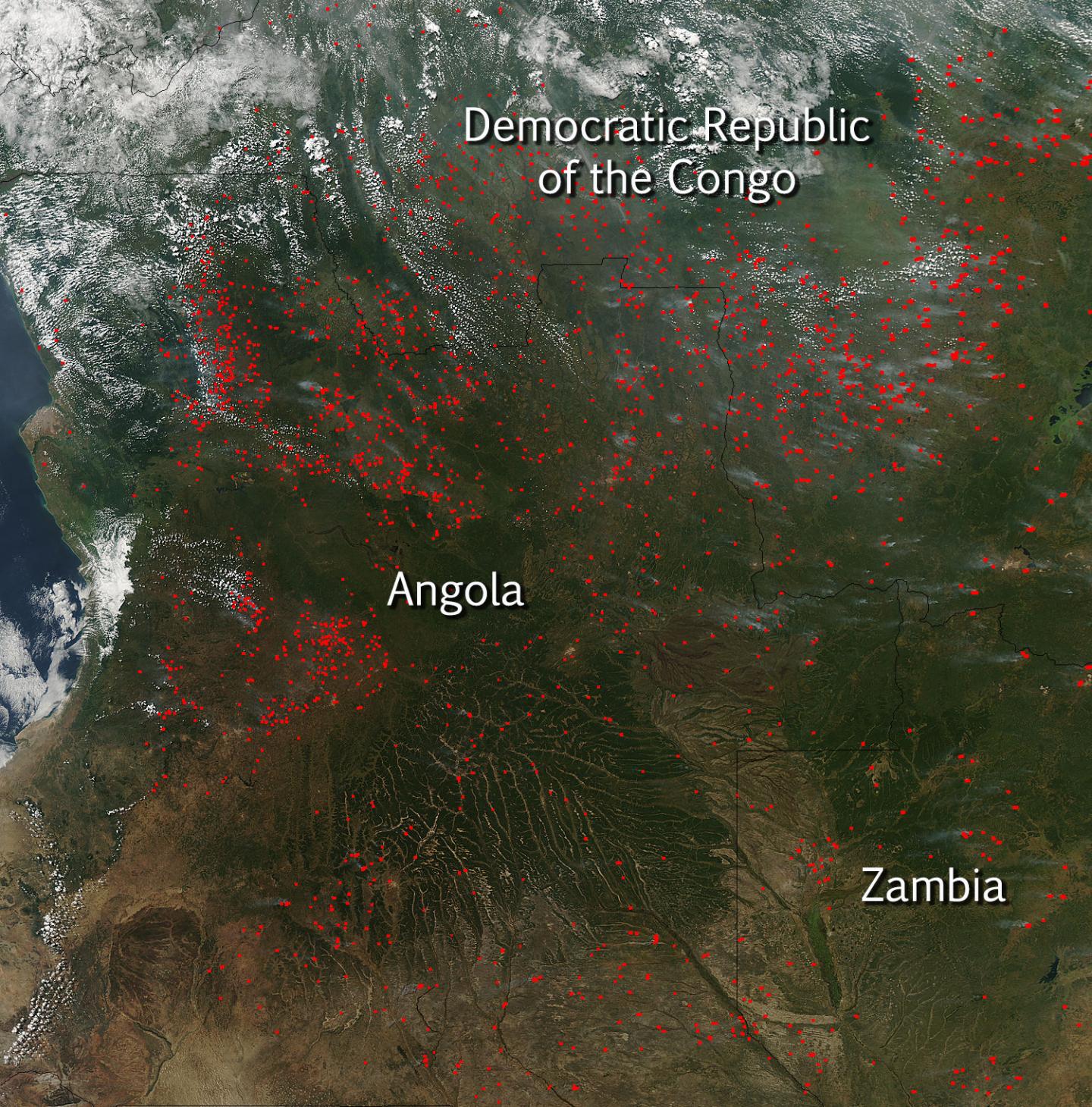 Agricultural Fires in Western Africa