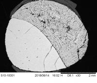 Lab mimicry of core crystallization