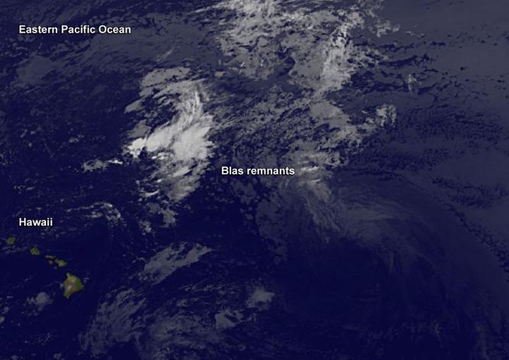 GOES-West Image of Blas