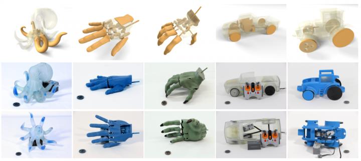 Various Results of the Algorithm