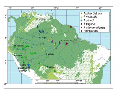 New Species from Peru - Map