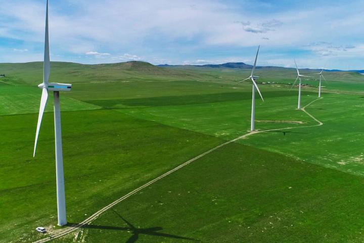 Alberta Wind Farm Turbines