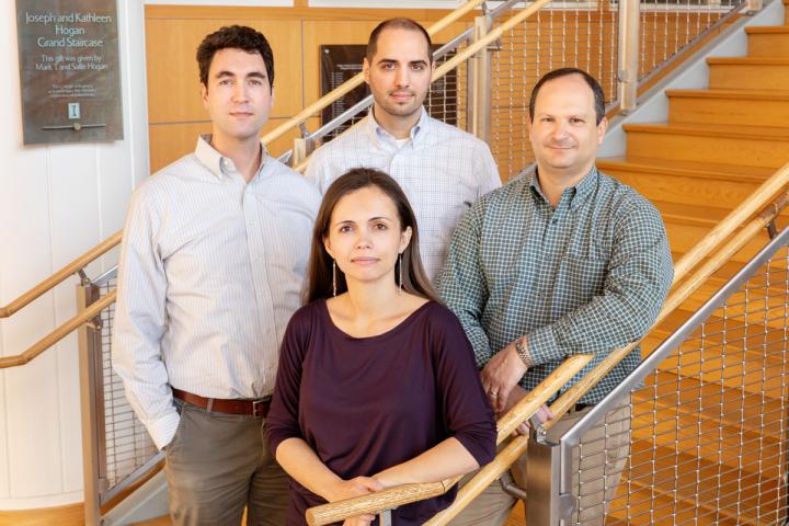 Gies College of Business professors Julian Reif, Tatyana Deryugina, David Molitor and Nolan Miller