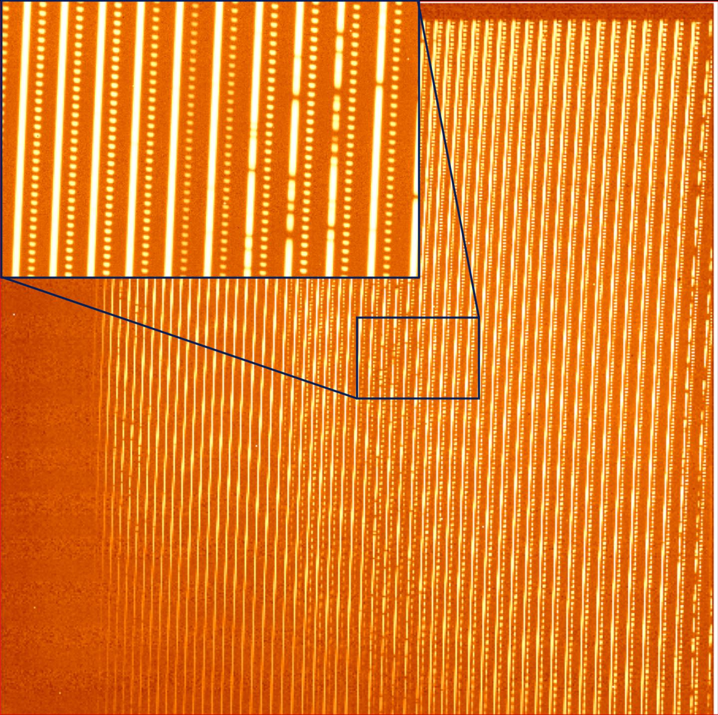 Test Observation of a Red Dwarf