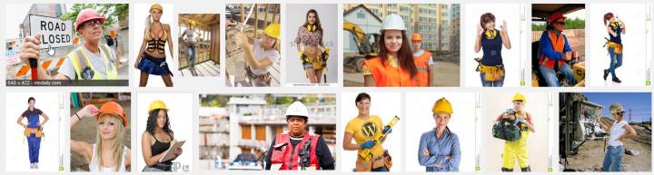 Female Construction Worker: Google Image Search Results