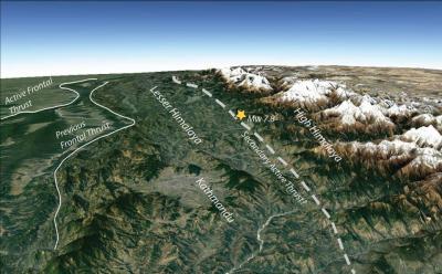 3-D of Nepal Himalaya