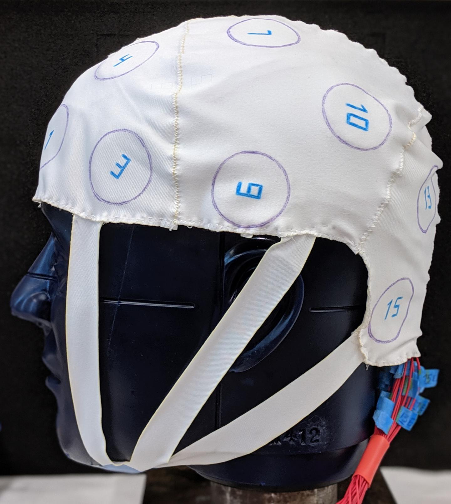 Pressure sensors could ensure a proper helmet fit to help protect the brain