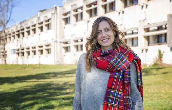 Leyre Gravina, Doctor in the UPV/EHU's Faculty of Medicine and Nursing