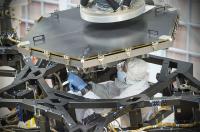 Install of the First Flight Mirror on the Webb Telescope