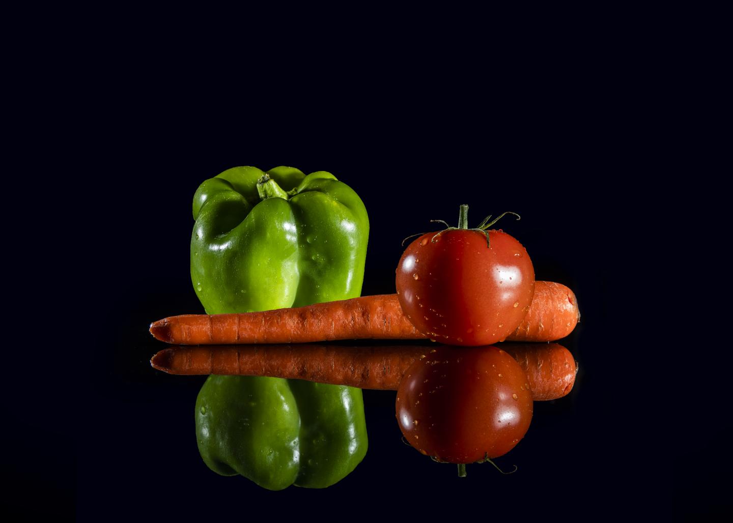 Vegetable Photo Illustration