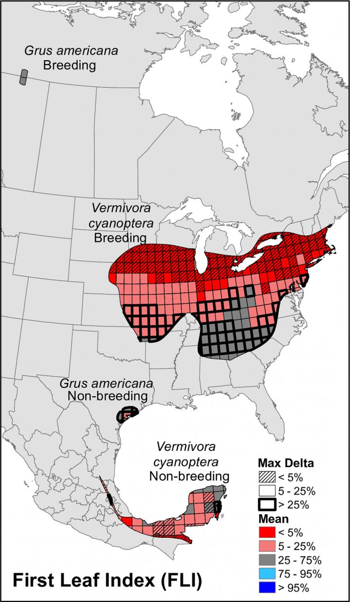 Spring is Advancing Unevenly Across North America (1 of 3)
