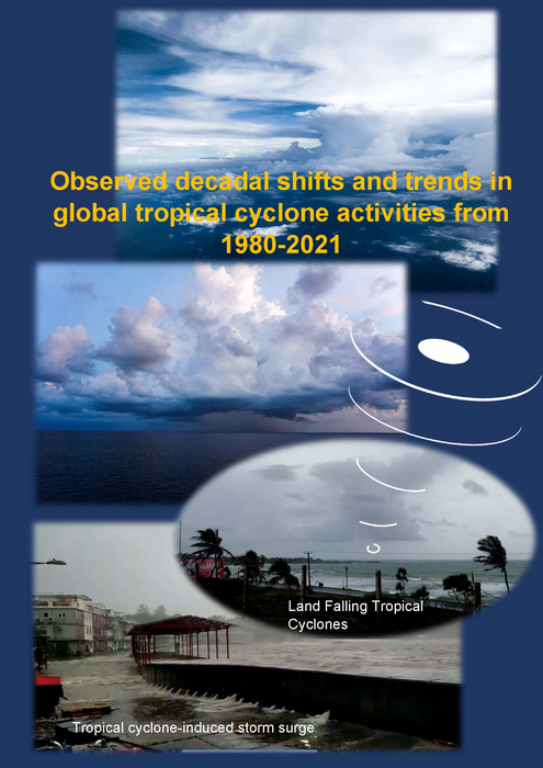 Observed decadal shifts and trends in global tropical cyclone activities from 1980-2021
