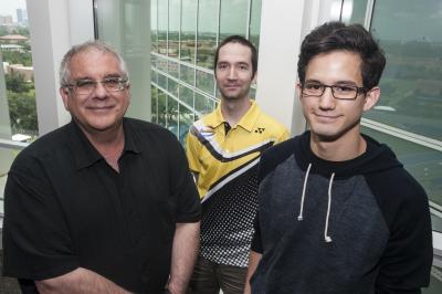 Peter Wolynes, Nicholas Schafer and Bobby Kim, Rice University