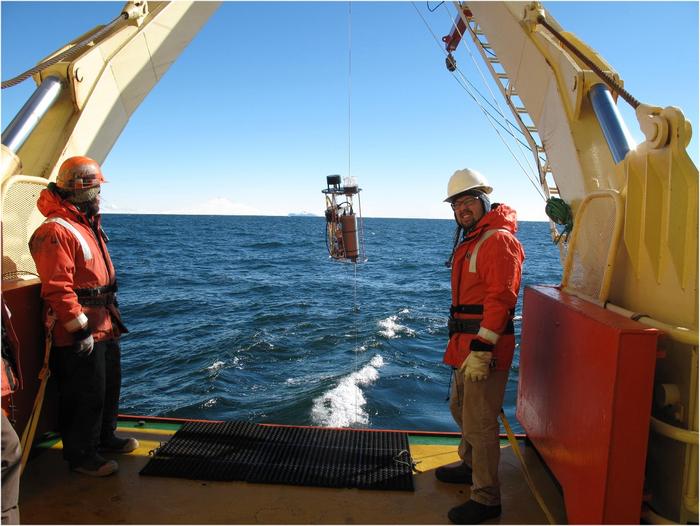 Researchers in the Ross Sea