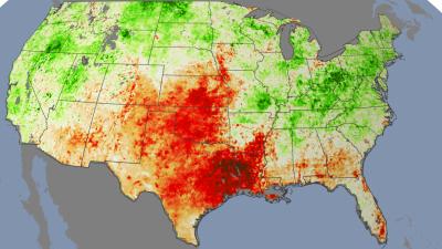 US Plant Stress on June 24, 2011