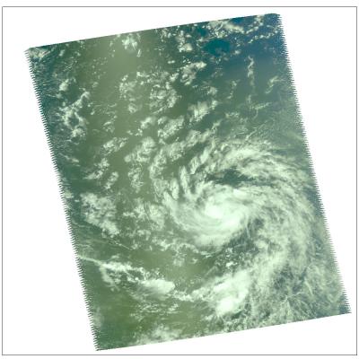 Tropical Storm Debby -- from NASA's Aqua Satellite