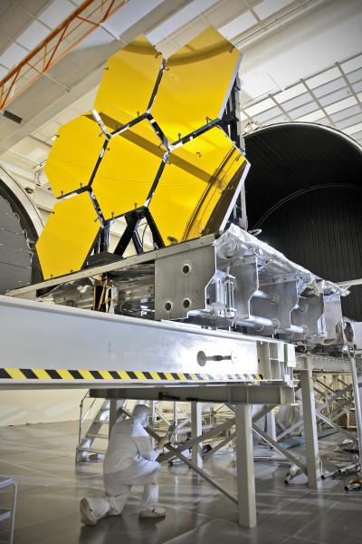 Webb Telescope's 6 Flight Mirrors in Testing