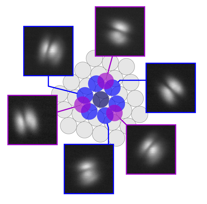 Single stabilized molecule