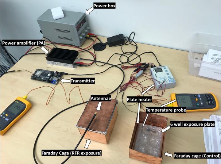 Experimental Set up (With Names on Image)