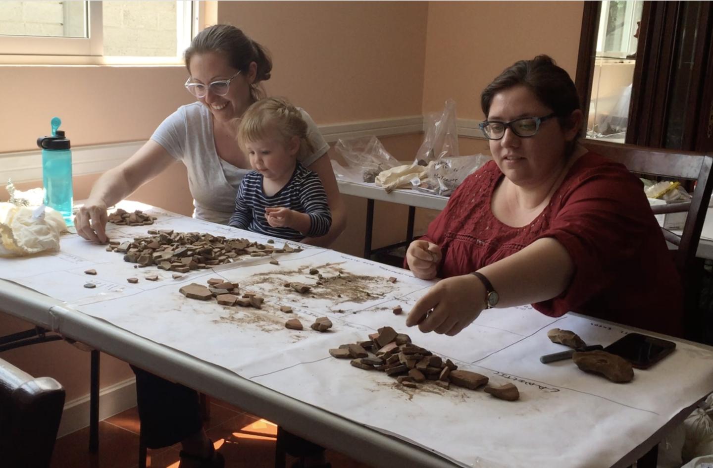 IMAGE 2 - Archaeologists doing fieldwork
