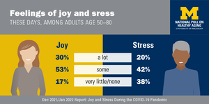 Key findings about joy and stress in older adults