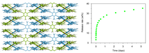 Intriguing structure and drug delivery capability of novel 3D covalent organic framework