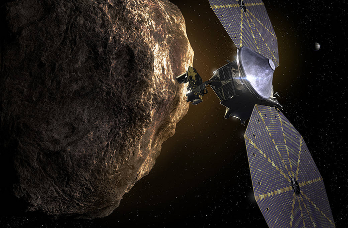 NASA’s Lucy to Fly Past Thousands of Objects for Earth Gravity Assist