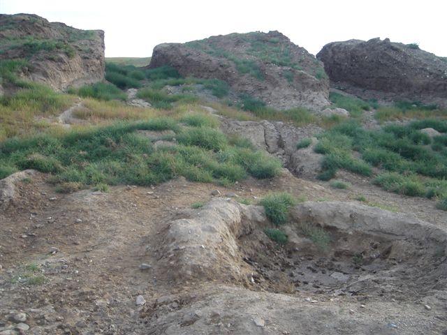 Spot in Salkhit Valley Where the Relic Was Found