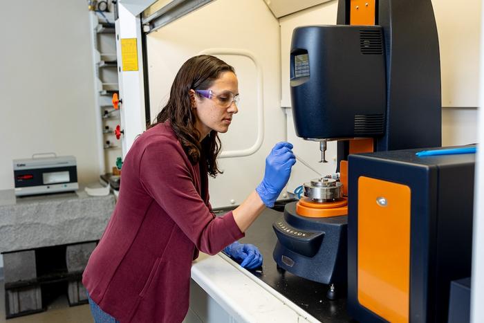 Ria Corder is working to improve resin extrusion