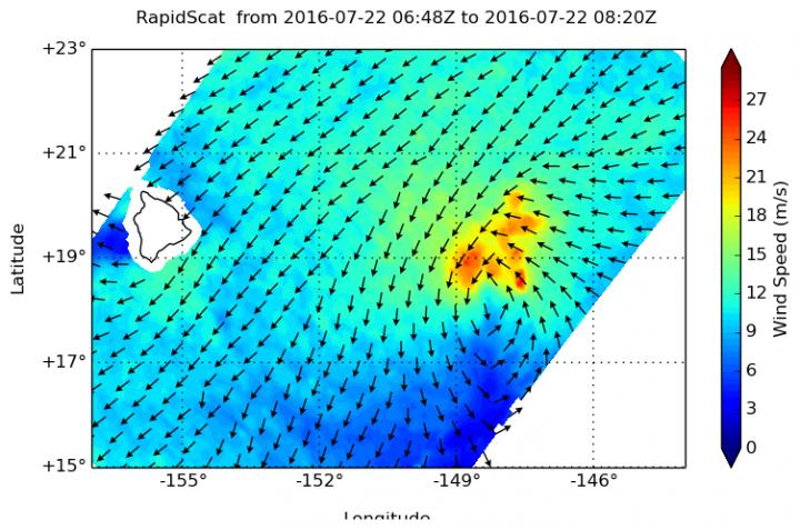 RapidScat Image of Darby