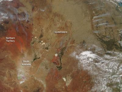 Fires in Queensland and Northern Australia