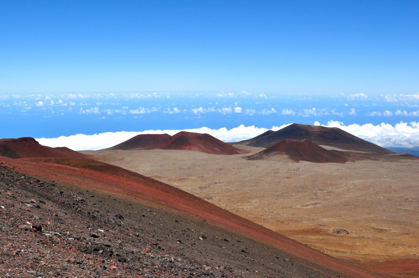Monogenetic Cones at Mauna Kea