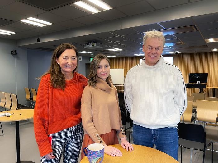 May-Britt Moser Soledad Gonzalo Cogno and Edvard Moser  Photo Kavli Institute for Systems Neuroscience NTNU