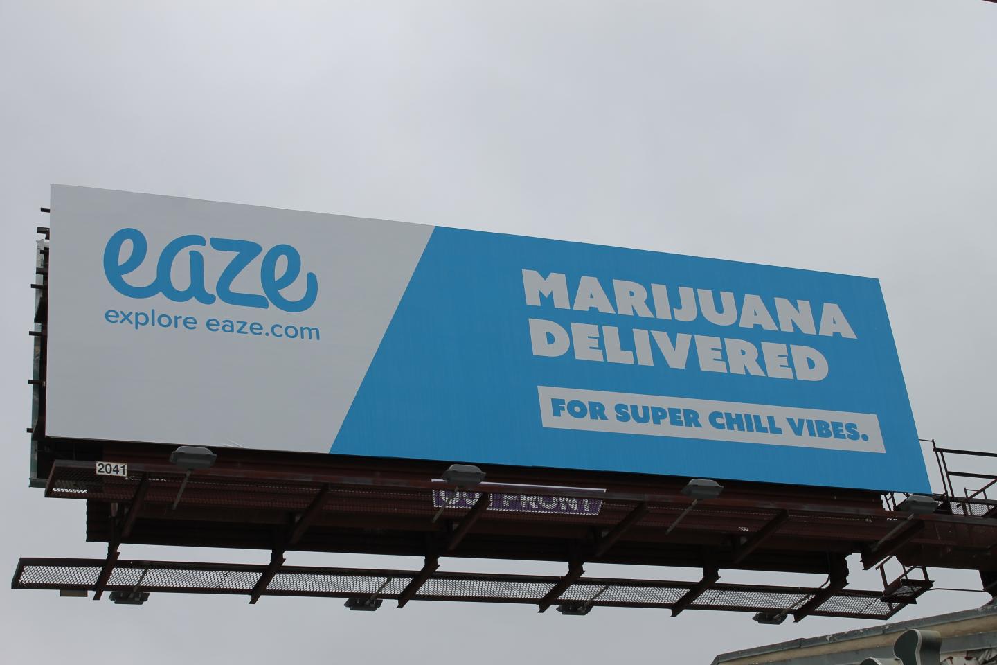 Medical Marijuana Billboard in Los Angeles