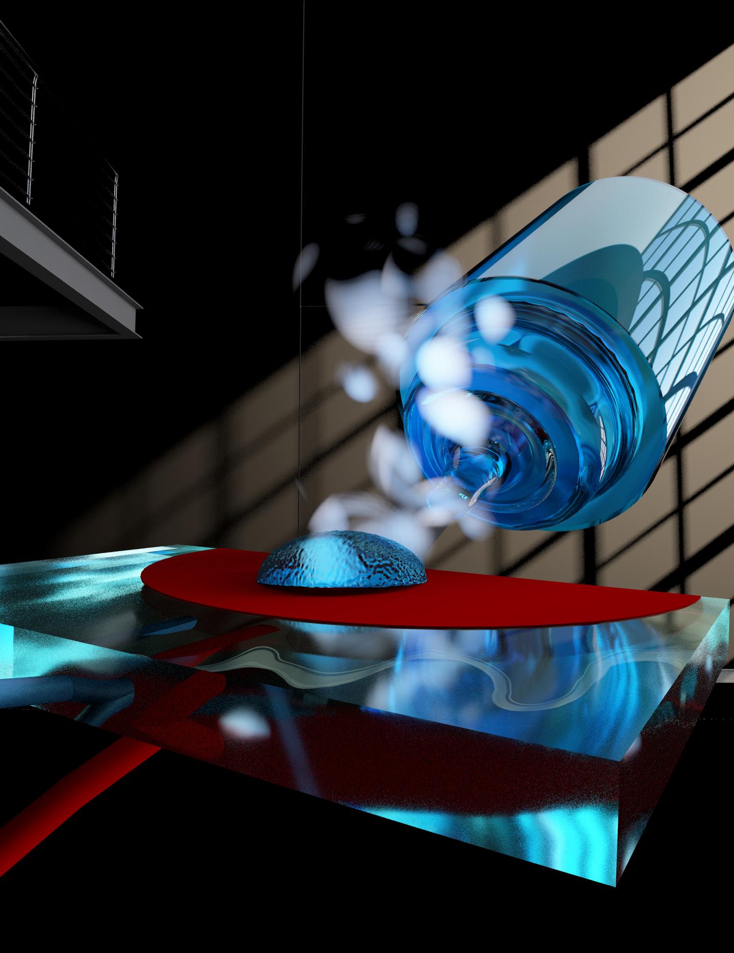 Computer Rendering of Device