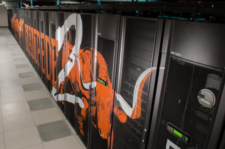 Stampede2 Supercomputer of the Texas Advanced Computing Center