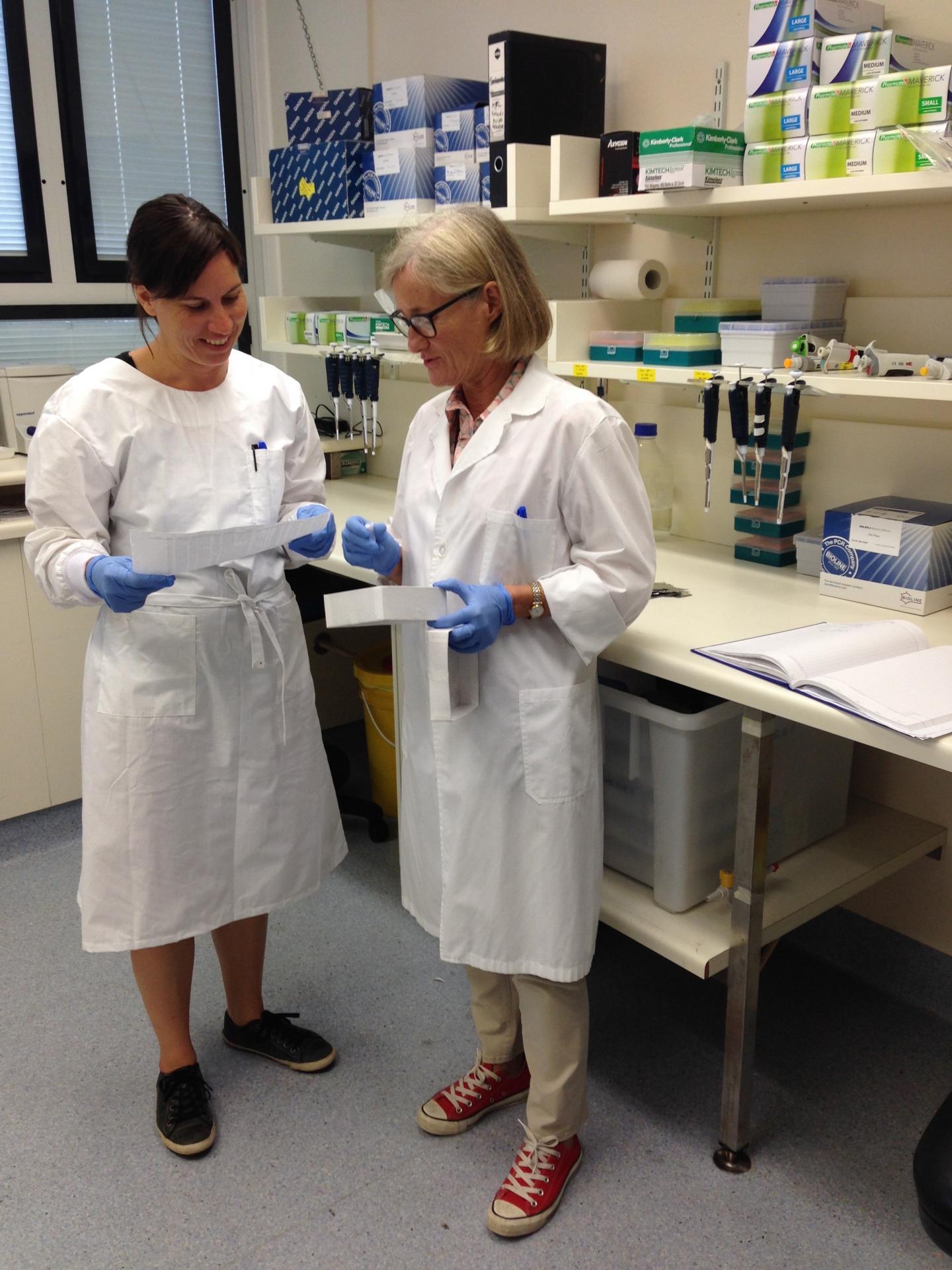 Christine Dudgeon and Jennifer Ovenden, University of Queensland