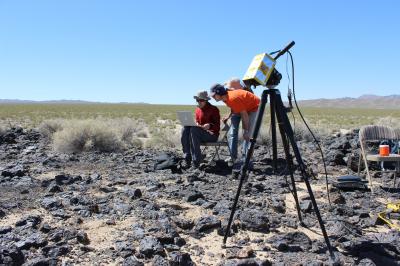 TextureCam Examines Rock