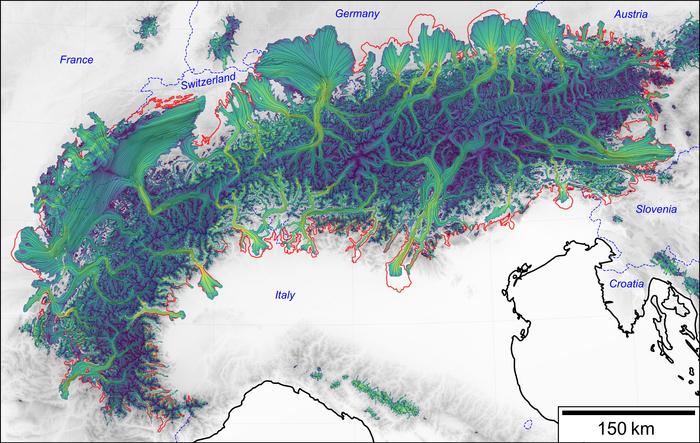 AI enables a major innovation in glacier modelling and offers groundbreaking simulation of the last Alpine glaciation