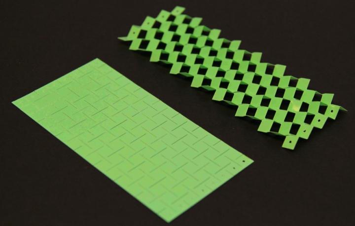 Kirigami-inspired Material